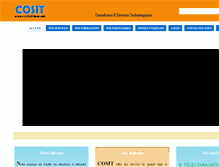 Tablet Screenshot of cositafrique.net